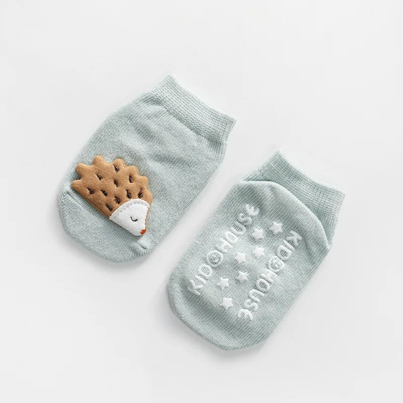 Chaussettes Antidérapantes pour Bébé - Lot de 2 paires