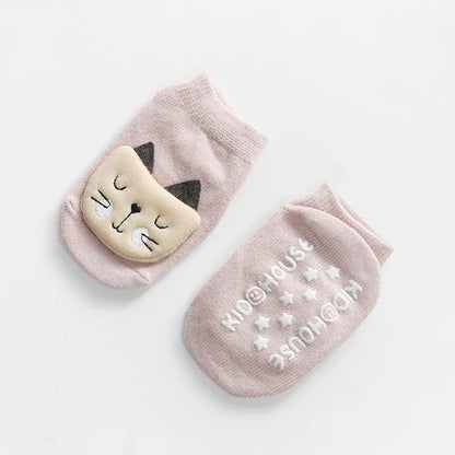 Chaussettes Antidérapantes pour Bébé - Lot de 2 paires