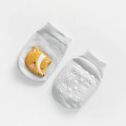 Chaussettes Antidérapantes pour Bébé - Lot de 2 paires