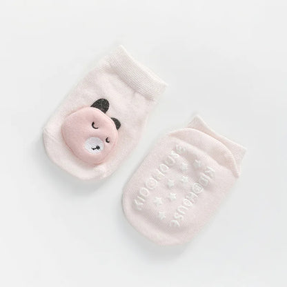 Chaussettes Antidérapantes pour Bébé - Lot de 2 paires