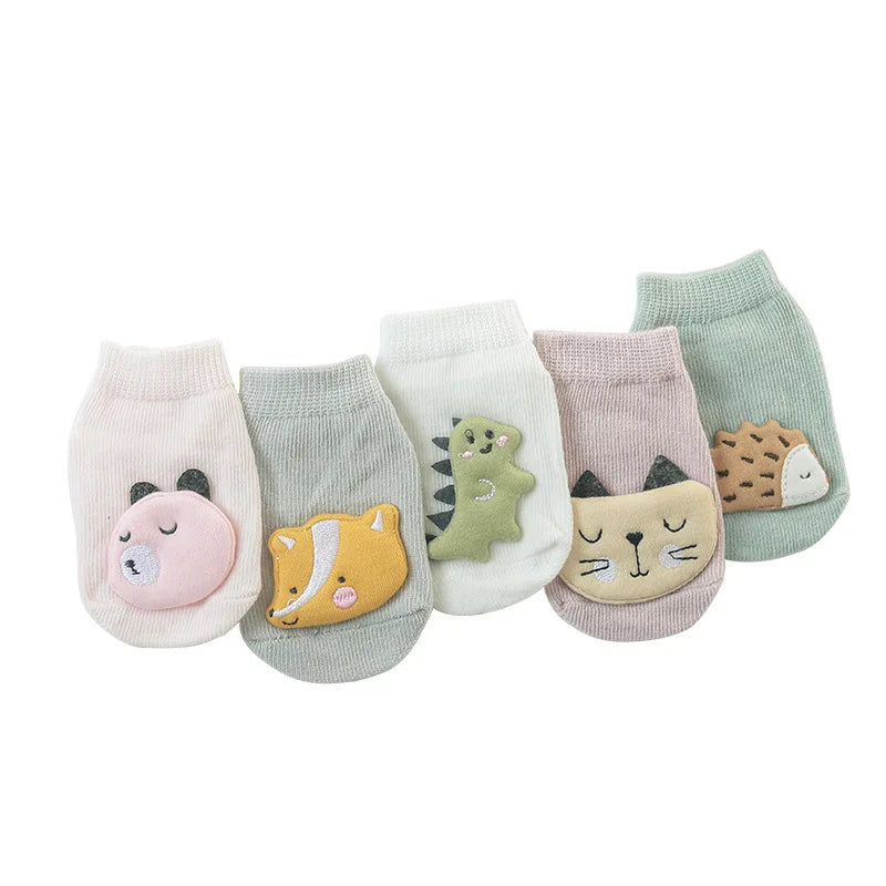 Chaussettes Antidérapantes pour Bébé - Lot de 2 paires