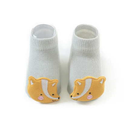 Chaussettes Antidérapantes pour Bébé - Lot de 2 paires